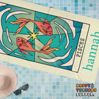 Custom Zodiac Beach Towel: Personalized Horoscope Gift