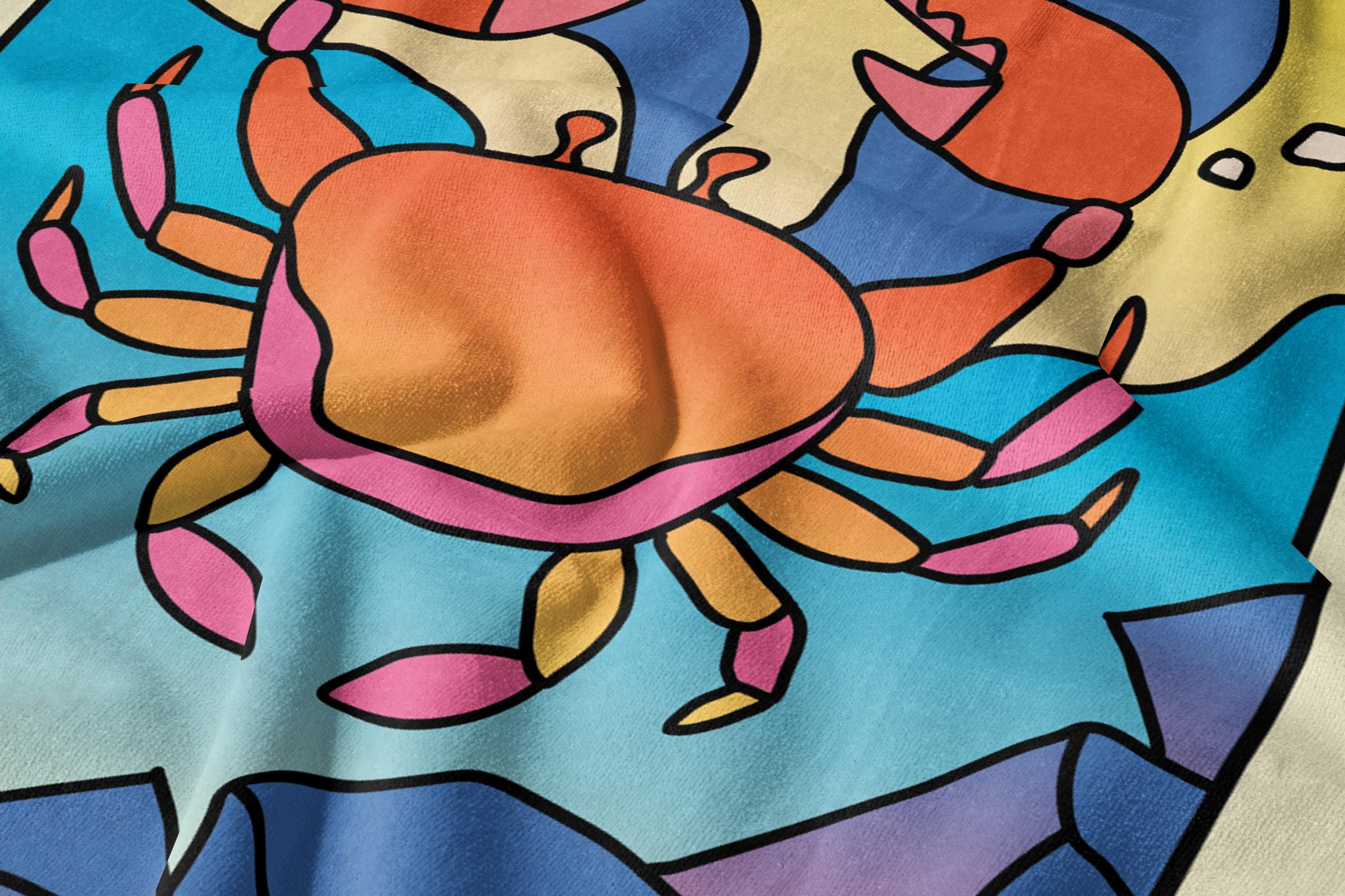 Custom Zodiac Beach Towel: Personalized Horoscope Gift