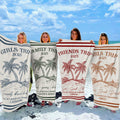 Girls Trip 2026, Personalized Quick-dry Beach Towel, Summer Vacation Gift, Bridesmaid Favor, Bridesmaid Gift, Travel Towel, Beach Towel