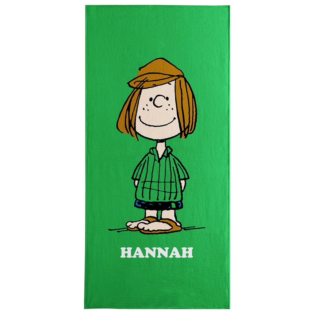 Personalized Peanuts® Beach Towel - Snoopytm Beach Towel - Custom Peanuts® Gang Towel - Choose From 2 Sizes - 8 Peanuts Characters Available