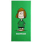 Personalized Peanuts® Beach Towel - Snoopytm Beach Towel - Custom Peanuts® Gang Towel - Choose From 2 Sizes - 8 Peanuts Characters Available