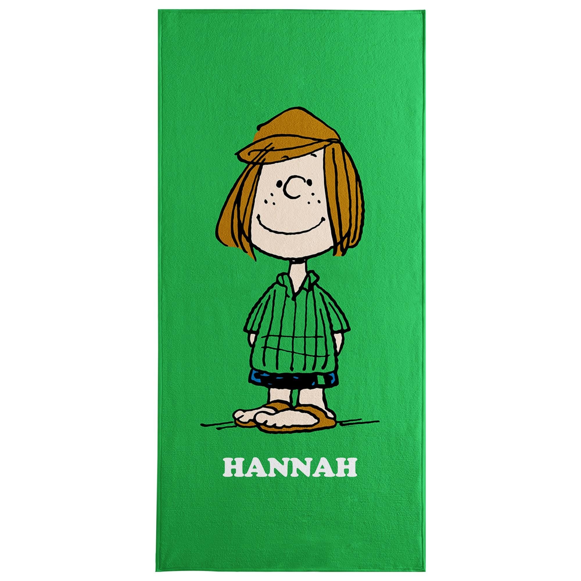 Personalized Peanuts® Beach Towel - Snoopytm Beach Towel - Custom Peanuts® Gang Towel - Choose From 2 Sizes - 8 Peanuts Characters Available