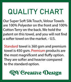 Personalized Groovy Striped Beach Towel: Custom Bachelorette Party Gift