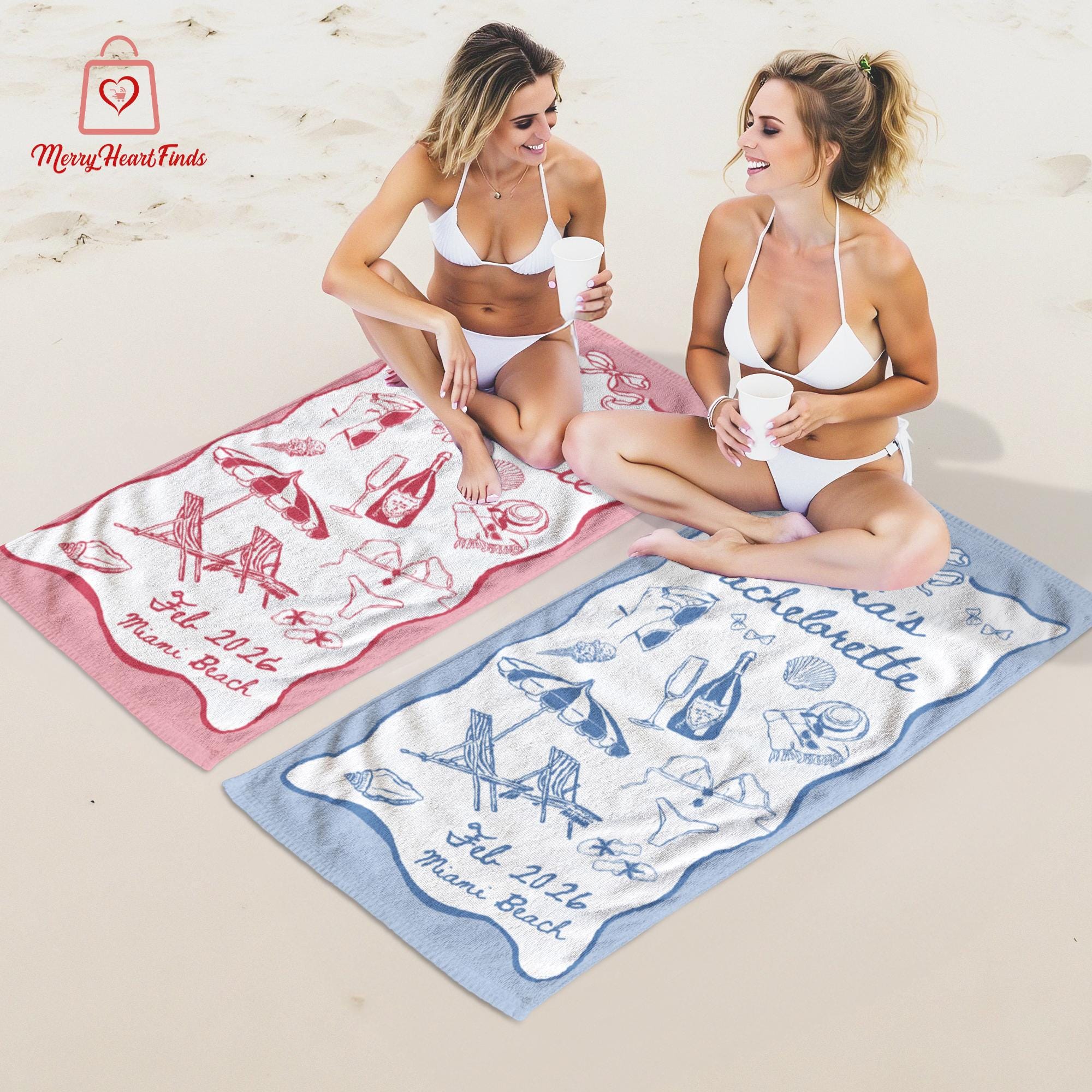 Bachelorette Party Towels, Bride Squad Beach Towel, Beach Bachelorette Party, Bridal Party Pool Towel,bachelorette Trip Gift,bridesmaid Gift