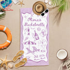 Bachelorette Party Towels, Bride Squad Beach Towel, Beach Bachelorette Party, Bridal Party Pool Towel,bachelorette Trip Gift,bridesmaid Gift