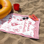 Bachelorette Party Towels, Bride Squad Beach Towel, Beach Bachelorette Party, Bridal Party Pool Towel,bachelorette Trip Gift,bridesmaid Gift
