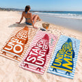 Personalized College Pennant Beach Towel, School Banner School Spirit Beach Towel, High School Graduation Gift, University Graduation Gift
